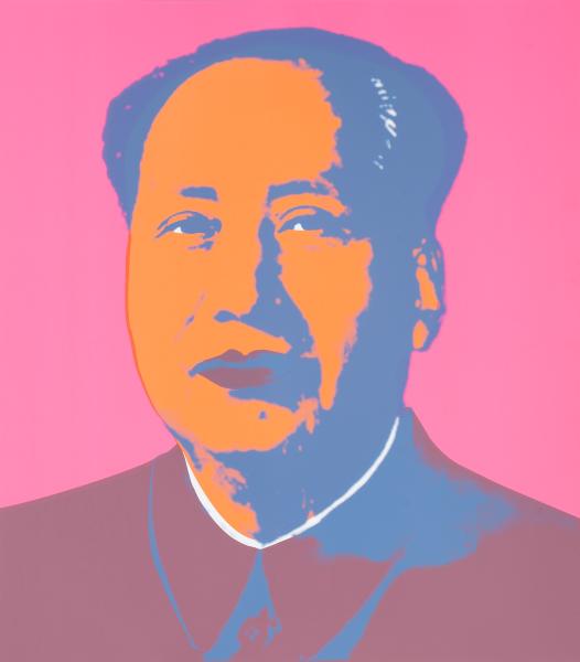 Mao Tse-Tung Kopf Pink