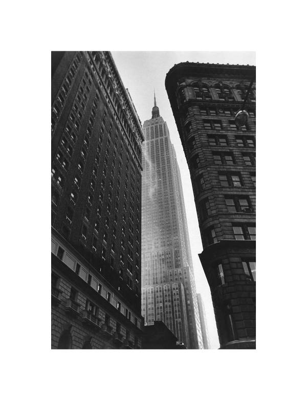 New York, Blick auf Empire State Building, 1961