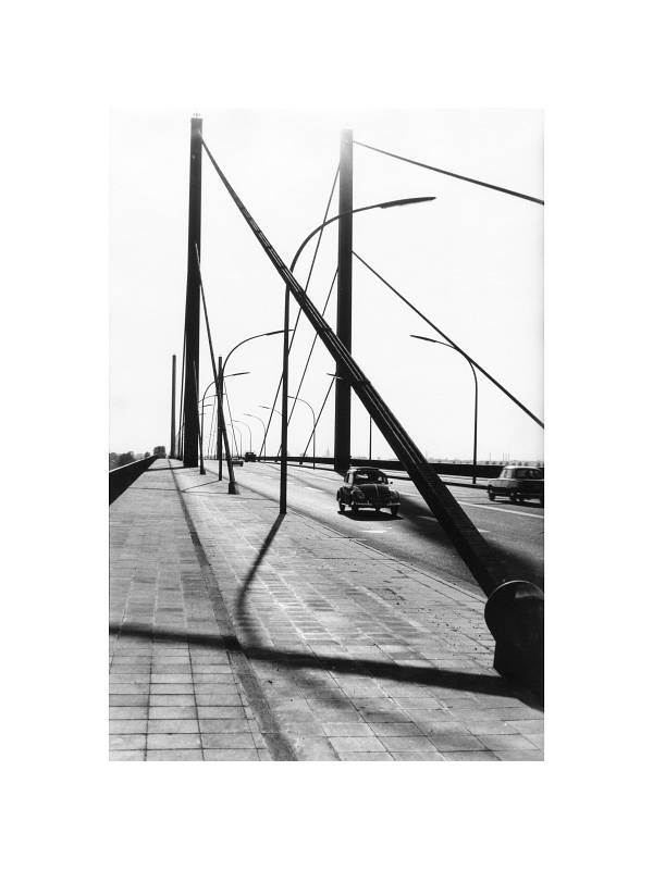 Düsseldorf, Theodor-Heuss-Brücke, 1959