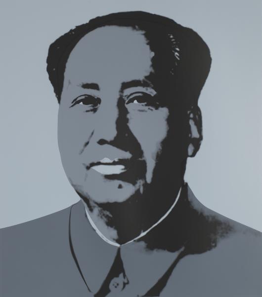 Mao Tse-Tung Kopf Silber